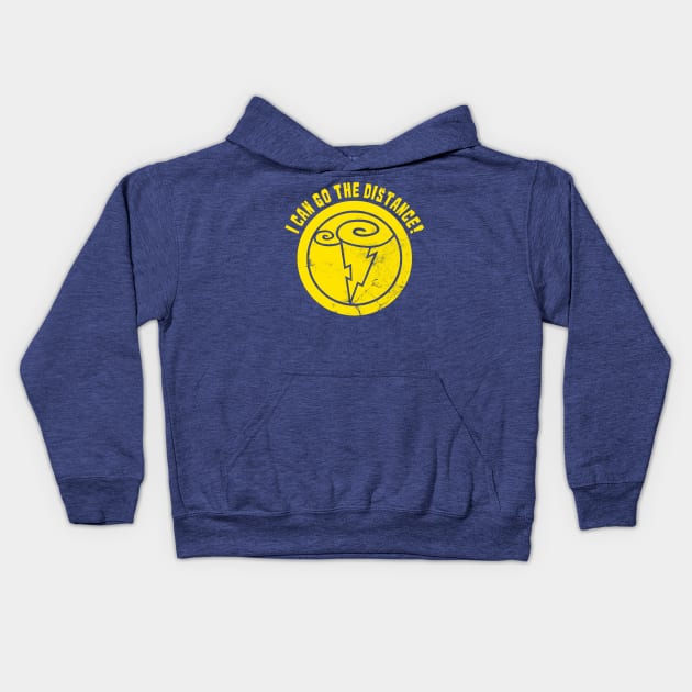 I Can Go The Distance! Kids Hoodie by blairjcampbell